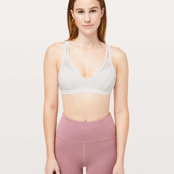 Lululemon Ease To Breathe Bra - White - 2 - Picture 4 of 10